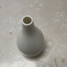 陶立方 玉瓷花瓶陶瓷茶寵白瓷花器茶具配件花道花插擺件茶道零配家居辦公工藝品 白玉瓶 曬單實(shí)拍圖