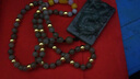 千影仿黃金珠子沙金飾品配件轉(zhuǎn)運(yùn)珠圓珠子手工編項(xiàng)鏈串手鏈光面光珠大 單個(gè)價(jià) 直徑約8毫米珠子 曬單實(shí)拍圖