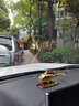 菲淼 汽車(chē)擺件新款車(chē)內飾品太陽(yáng)能蓄電飛機香薰裝飾品中控臺飛機模型 金色直升機【大號】 曬單實(shí)拍圖