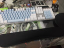 裕合聯(lián) 護腕鼠標墊大號電競游戲順滑帶手托腕托加厚家用便攜辦公桌墊耐磨3D 鍵盤(pán)墊+橢圓形護腕墊 騎士黑 曬單實(shí)拍圖