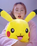 愛(ài)菲兔皮卡丘公仔兒童玩偶比卡丘毛絨玩具睡覺(jué)抱枕布娃娃超萌女生日禮物 大笑款皮卡丘 大號 全長(cháng)52厘米【有防偽碼】 曬單實(shí)拍圖