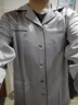 金三塔重磅真絲睡衣男100%桑蠶絲襯衫式時尚家居服絲綢睡衣情人節(jié)禮物 高級灰 2XL 曬單實拍圖