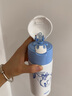 膳魔師（THERMOS）吸管杯保溫杯真空316不銹鋼單手開啟車載IP卡通水杯子TCMI-400S 海洋系列二代 400ml 曬單實拍圖