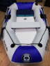 速澜（Solar Marine）皮划艇橡皮艇加厚硬底钓鱼船充气船冲锋舟夹网 气垫船 1.75米标准款条板底 实拍图