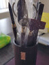 尚言坊茶道六君子茶具配件大全茶臺泡茶工具套裝茶刀茶夾刷茶桌擺件 5【黑檀木】壹品茶道六君子+舍得茶罐 曬單實(shí)拍圖