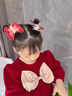 oein新年頭飾兒童會(huì )動(dòng)的蝴蝶發(fā)夾小女孩發(fā)卡女童古風(fēng)漢服喜慶過(guò)年發(fā)飾 【金邊蝶發(fā)夾2件套】無(wú)流蘇款 曬單實(shí)拍圖