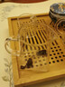 HITOMI 耐高溫玻璃茶壺不銹鋼過濾泡茶壺泡茶器耐熱玻璃功夫茶具套裝 四方壺小號350ML（送2小杯） 曬單實拍圖