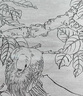 鄒氏農(nóng)耕筆莊毛筆狼毫勾線筆四號工筆成人水彩人物工筆畫勾線專用 狼毫-四號工筆 曬單實拍圖