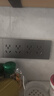 正泰（CHNT）118型聯(lián)排面板開(kāi)關(guān)插座墻壁電源插座組合5孔10孔插座面板5C幻銀灰 四位五孔插座【72*195】 曬單實(shí)拍圖