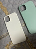 VOKAMO【真·液態(tài)硅膠】適用蘋果iphone15plus手機(jī)殼磁吸保護(hù)套全包防摔指紋男女生簡約高端輕奢 純白色 曬單實(shí)拍圖
