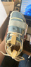 OTZSHOES丑萌休閑鞋女春秋情侶拼色小清新百搭冰山果凍板鞋 藍(lán)/黃 39  曬單實(shí)拍圖