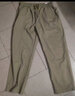 古先森美式復古工裝褲男寬松秋冬季直筒休閑褲男士直筒褲大碼純棉長(cháng)褲子 11款淺卡其色 3XL 【180-200斤】 曬單實(shí)拍圖