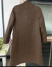 塔馳密司（TOUCH MISS）新款大衣女秋冬時(shí)尚百搭復古氣質(zhì)中長(cháng)款毛呢外套女混咖色(偏大一碼)S 曬單實(shí)拍圖