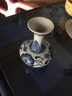 LICHEN 景德鎮(zhèn)迷你陶瓷花瓶創(chuàng)意工藝品家居客廳裝飾擺件擺設(shè) 扁肚賞瓶 曬單實(shí)拍圖
