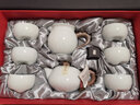 陸寶平價(jià)家用辦公功夫茶具套裝 冰裂紋陶瓷泡茶壺茶杯禮盒 勁雅茶組 1壺6杯1茶海 9頭 曬單實(shí)拍圖
