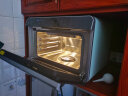大厨蒸烤箱一体机炸蒸烤一体台式空气炸电烤箱家用DB600 26L老板蒸烤箱柠檬青 实拍图