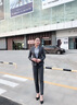 普妮姿職業(yè)裝女裝套裝春秋新款韓版時(shí)尚氣質(zhì)OL商務(wù)正裝大學(xué)生面試工作服 單件黑色西裝 L 曬單實(shí)拍圖