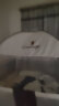 雅鹿·自由自在 家用免安装坐立式可折叠婴儿防摔蒙古包蚊帐 U型双开门 1.5米床 小蜜蜂【加密网眼】 实拍图