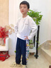 汪汪隊(duì)立大功兒童防蚊褲男童夏季薄款長(zhǎng)褲女童小孩運(yùn)動(dòng)褲寶寶束腳褲兒童節(jié)禮物 藏青色 120CM 曬單實(shí)拍圖