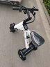 Ynbpno逸般輕型便攜折疊新款親子電動(dòng)車(chē)迷你時(shí)尚小型男女輕便電動(dòng)代步滑板車(chē) 親子座包+單人座包【貴族白】 曬單實(shí)拍圖
