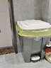 ABEPC腳踏式大垃圾桶帶蓋腳踩戶(hù)外大號院子廚房家用商用室外庭院容量箱 50L灰桶白蓋 曬單實(shí)拍圖