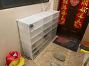 蔻絲（ColesHome）鞋架子簡(jiǎn)易塑料多層門(mén)口家用 3列6層 曬單實(shí)拍圖