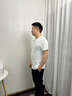 安踏t恤男短袖衣服運動(dòng)服飾籃球體恤夏季2024冰絲速干跑步男士健身裝 純凈白 L 曬單實(shí)拍圖