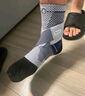 保而防（BAUERFEIND） Bauerfeind（保而防）護(hù)踝足跟開放運(yùn)動(dòng)護(hù)踝固定型 新款銀鈦灰 左腳1碼 曬單實(shí)拍圖