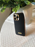 ENBANDA適用于蘋果16promax手機(jī)殼奢華真皮iphone15保護(hù)套超薄男商務(wù)14pro外殼防摔女款蘋果13手機(jī)套新款 【優(yōu)雅黑】頭層牛皮+鏡頭保護(hù) 蘋果15ProMax 曬單實(shí)拍圖