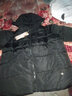 妥妮棉服女2025冬季新款棉衣棉襖女韓版修身連帽面包服百搭上衣外套 黑色 棉服 XL 【建議130斤-145斤】 曬單實拍圖