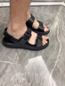 金利來涼鞋男時(shí)尚個(gè)性休閑鞋夏季戶外沙灘鞋G542420029AAF黑色42 曬單實(shí)拍圖