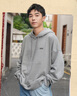 VANS范斯官方 男女情侶連帽衛衣美式休閑 灰色 2XL 曬單實(shí)拍圖
