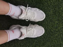 361°女鞋運動(dòng)鞋女云朵夏季網(wǎng)面透氣厚底增高復古老爹鞋百搭休閑鞋子女 【透氣網(wǎng)紗】羽毛白/透明粉 37 曬單實(shí)拍圖