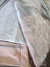 夢(mèng)味 貢緞?wù)娌侍峄ɡC花全棉四件套婚慶大紅刺繡被套純棉多件套床品 伊蓮娜豆沙灰 1.5/1.8米 床單款 被套200*230cm 四件套 曬單實(shí)拍圖