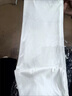 蕉京2024夏季薄款女冰絲彈力七分高腰寬松顯瘦韓版開(kāi)叉休閑打底褲 白色七分褲 L 95-105斤 曬單實(shí)拍圖