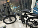飛鴿（FG FLYING PIGEON）山地自行車(chē)可折疊軟尾車(chē)架男女成人青少年大中小學(xué)生越野單車(chē) 大力神-24速-軟尾-可折疊 騎士黑 24寸輪組適合145-175cm 曬單實(shí)拍圖
