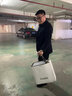 勞克士（Laoks）工裝鞋男春秋季新款真皮低幫大頭鞋商務休閑皮鞋 棕色 41 曬單實拍圖