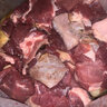 新鮮山羊肉帶皮整只山羊腿整條羊腿 生鮮羊肉 正宗散養土山羊 新鮮現殺 3斤山羊腿【剁塊】 曬單實(shí)拍圖