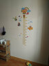 缔卡（DKtie）儿童房身高尺墙贴宝宝卧室墙壁贴纸卡通动物身高墙贴画测量身高贴 飞机旅行 大 实拍图