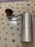 帝國（Diguo）手搖咖啡磨豆機  手動(dòng)研磨機 家用便攜式粉碎機雙軸承銹鋼機芯 磨豆機咖啡機磨粉機 銀色 曬單實(shí)拍圖
