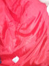 乔丹QIAODAN羽绒服男外套冬季保暖防风防泼水防寒运动休闲羽绒服 番茄红黑色-2385 XL 实拍图