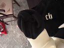 CHINISM CH赤塵時(shí)尚簡(jiǎn)約logo印花連帽衛衣男士春秋款休閑情侶帽衫上衣 黑色 （偏寬松，建議拍小一碼） M 曬單實(shí)拍圖