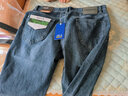 海瀾之家（HLA）牛仔褲男裝春夏季水洗工藝寬松錐形時(shí)尚休閑男士牛仔九分褲子 九分寬松-藍灰牛過(guò)渡色（淺）A7 35 /175推薦76~80kg 曬單實(shí)拍圖