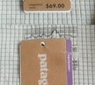 PATAGONIA女士Cap mw C3褲子戶(hù)外保暖透氣功能內衣褲巴塔哥尼亞44492/44437 44437上衣-BLK黑色 S 曬單實(shí)拍圖