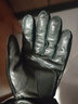 外星蝸牛V4摩托車(chē)復古皮手套春夏機車(chē)女騎行觸屏防摔裝備男戶(hù)外 黑色 S 曬單實(shí)拍圖