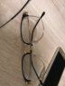 堡莱斯近视眼镜男大脸配眼镜防蓝光有度数护目镜时尚眉线眼镜半框女方框 镜架+1.60变灰色镜片（0-600度） 实拍图