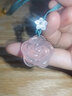 匯多緣情人節禮物天然粉水晶吊墜碧璽玫瑰花項鏈掛件飾招桃花毛衣鏈 精美吊墜繩 曬單實(shí)拍圖