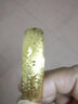 越南沙金厚款卡扣手鐲新娘結婚龍鳳鐲子鍍金手鐲久不掉色 款式一 單個重約64克 曬單實拍圖