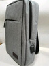 樂(lè )百納雙肩包男士電腦包筆記本背包女14英寸15.6簡(jiǎn)約商務(wù)男生大學(xué)生書(shū)包 灰色 曬單實(shí)拍圖