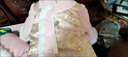 暖冬鴨鴨女童拜年服唐裝兒童喜慶新年服套裝寶寶中國風(fēng)加絨加厚過年漢服冬 鈴鐺套裝 90 曬單實拍圖